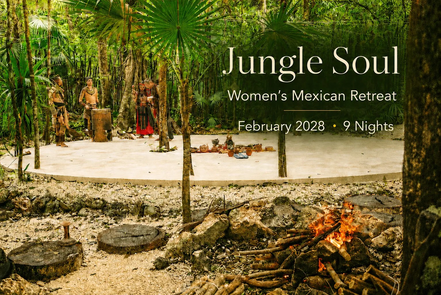 Rooted in the Wild: A Women’s Retreat Mexico , Lunita Jungle Retreat, Riviera Maya, Mexico